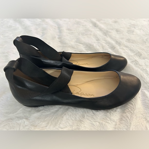 Women's Black Ballet Flats 8.5 - Picture 1 of 5